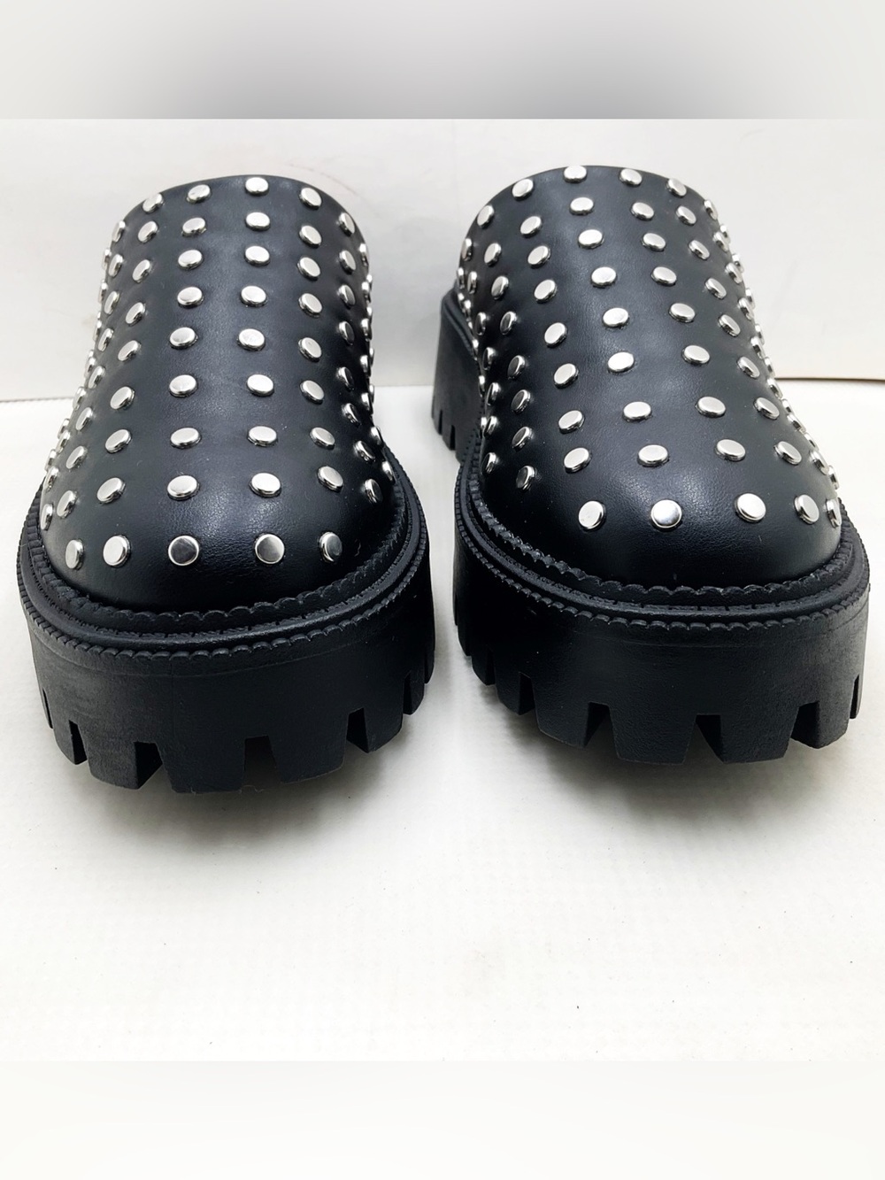 {DV By Dolce} Vita Lexy Black Studded Platform Clogs - Picture 10 of 14